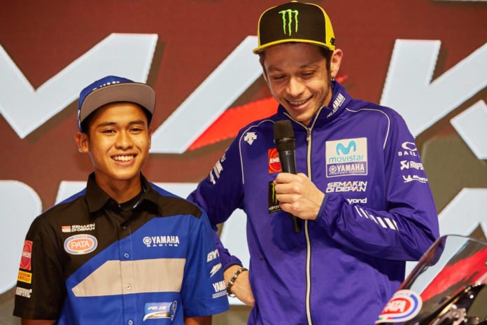 Valentino Rossi Sangat Bangga Atas Prestasi Muridnya Galang Hendra Raih Podium Juara WorldSSP300 Ceko