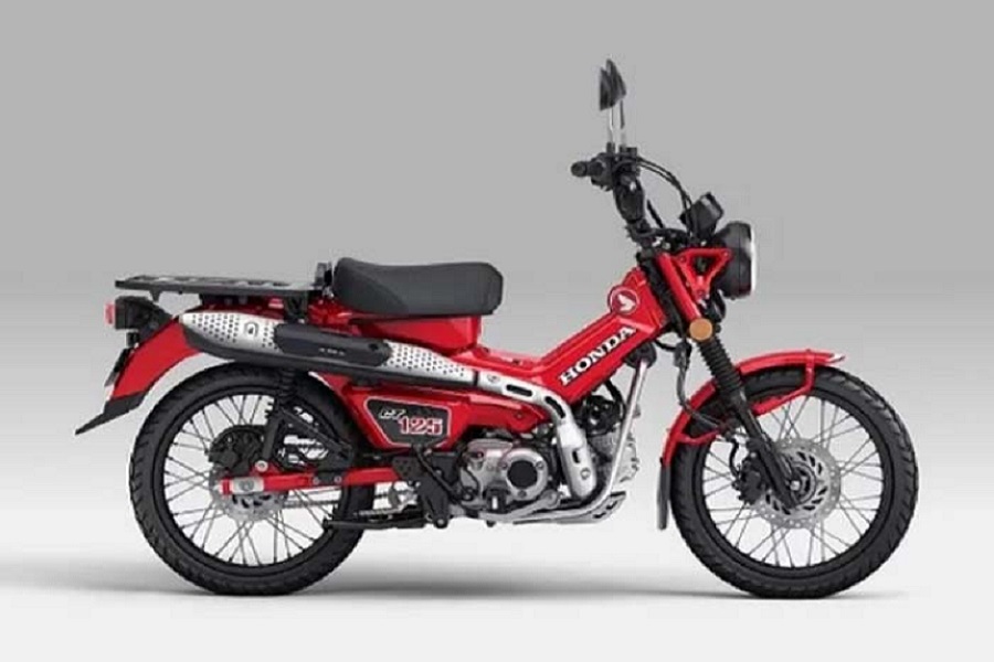 Honda CT125 Motor Bebek Trek Dengan Desain Modern