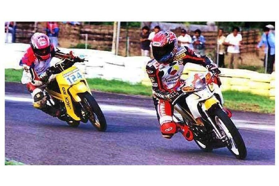 125Z Pernah Digeber Norick Abe di Sirkuit Kenjeran Surabaya (GridOto.com)