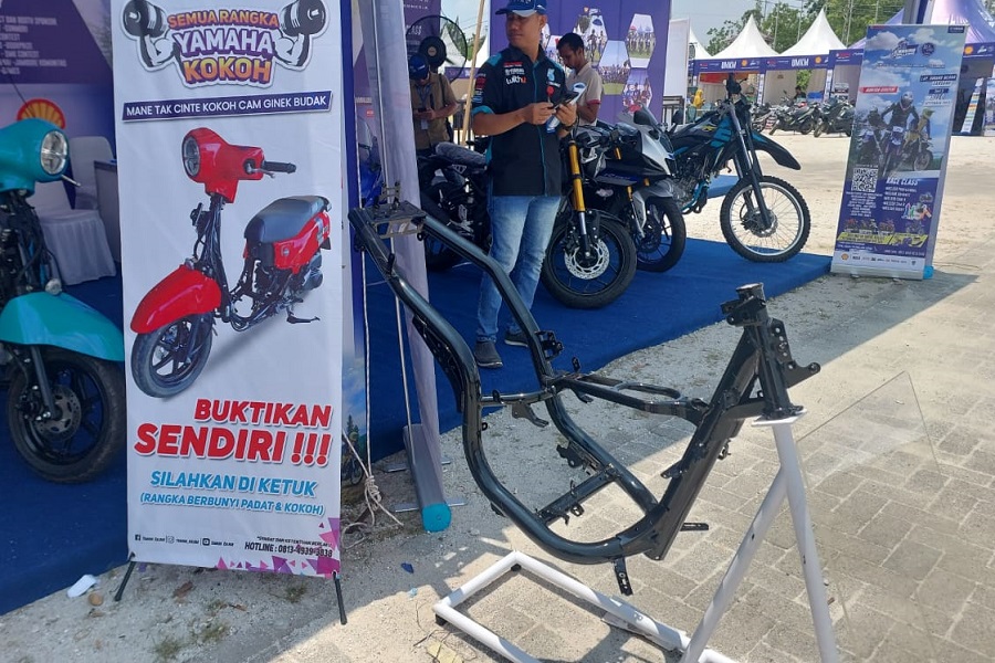 Penjualan Yamaha di Kalimantan Barat Meningkat, Berkat Rangka Kokoh!