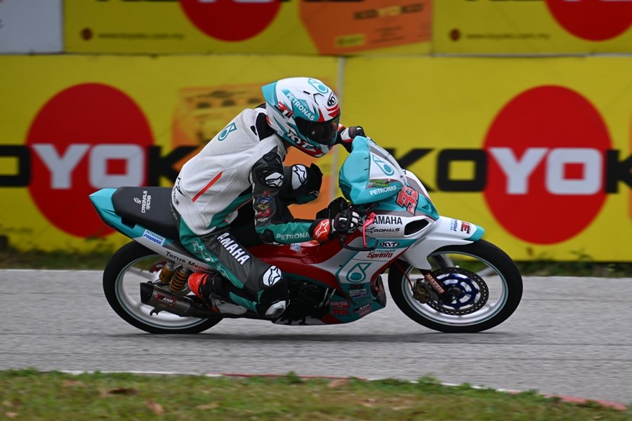 Malaysian Cub Prix 2023: Md Adam Haikal Berjuang untuk Podium di Kelas CP125