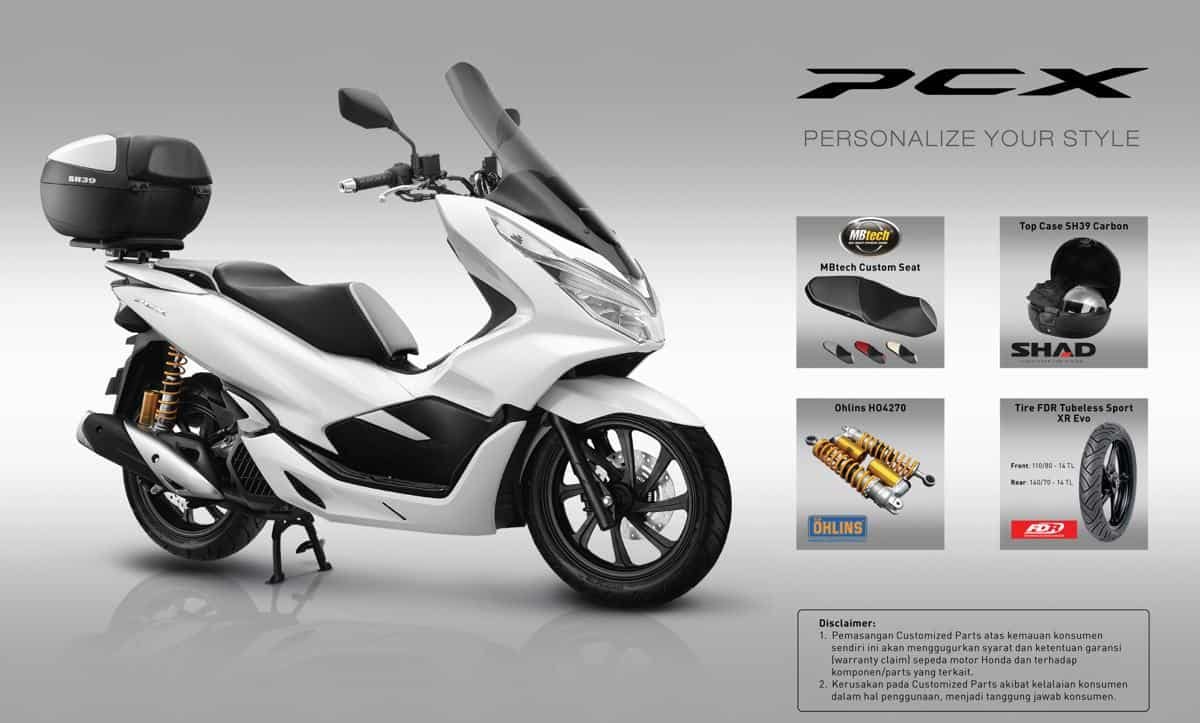 Aksesoris PCX 2024 Wajib Dicoba Supaya PCX Anda Tidak Ngantuk Bos!