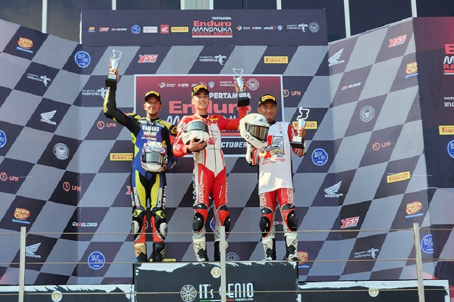 Herjun AF, Mahasiswa Unggulan UMY, Meraih Juara Sport 250 cc di MRS 2023 Race 2