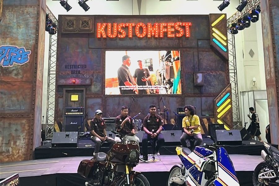 Astra Motor Yogyakarta x KUSTOMFEST Honda Dream Ride Project Hadir di KUSTOMFEST 2023