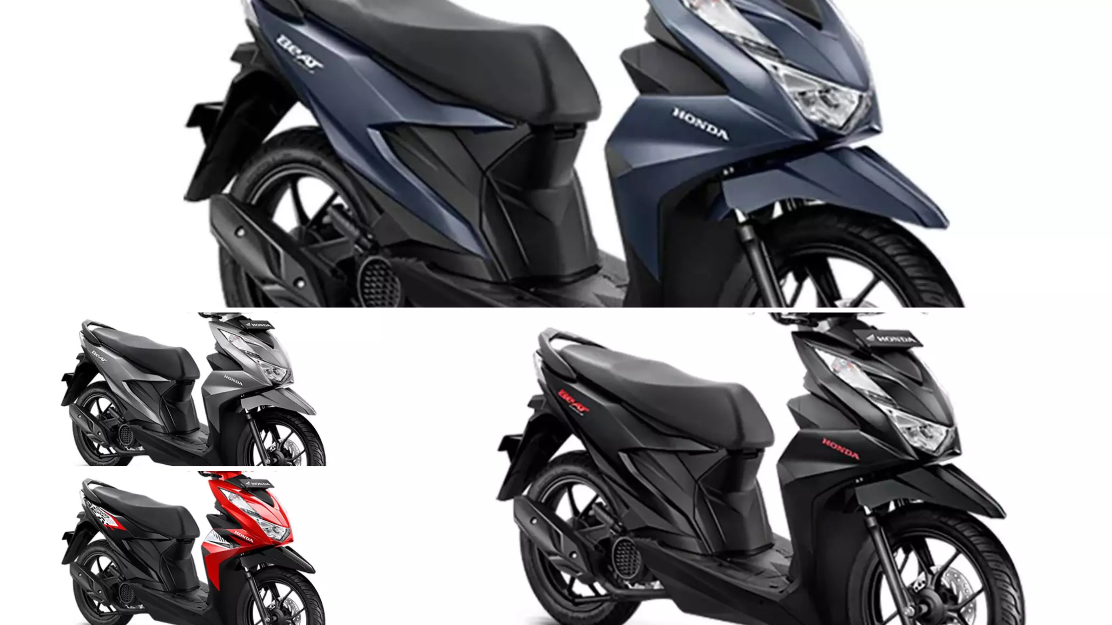 Penampilan Segar Honda Beat 2024 dengan 4 Varian Warna Memukau
