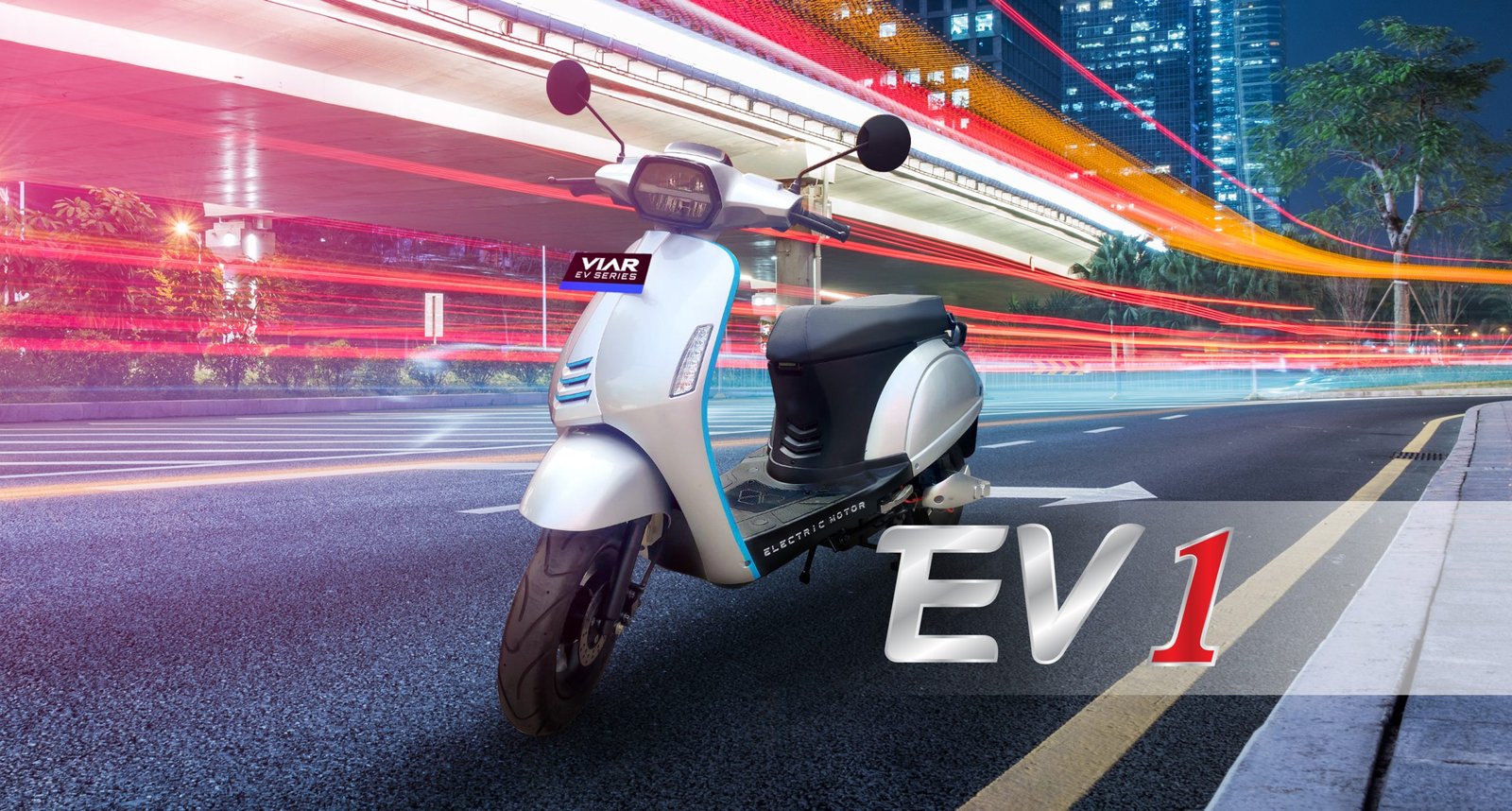Viar EV1: Skuter Listrik dengan Tampang Mirip Vespa