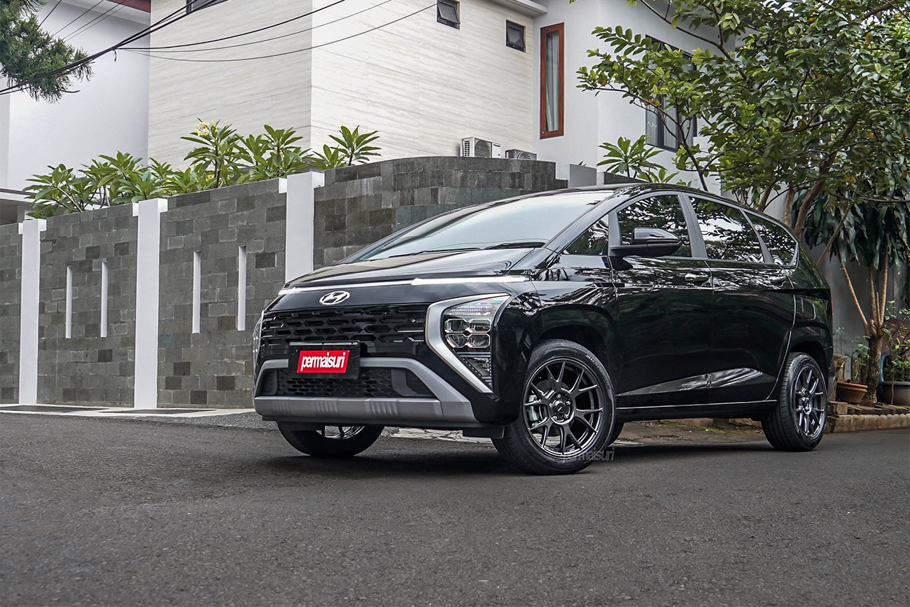 Hyundai Stargazer X Setting Meaty Fitment yang Optimal