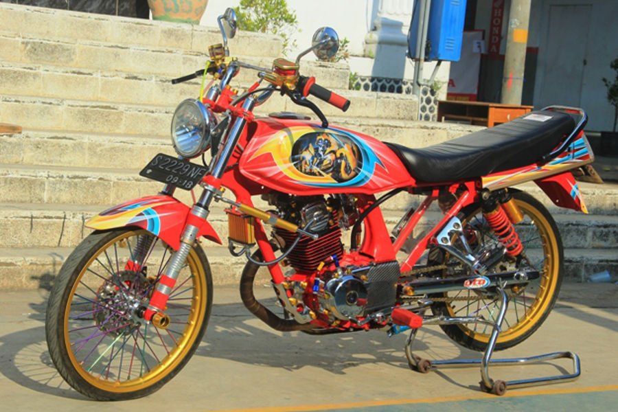 Waw! Intip Ide Modifikasi Motor Herex Style yang Populer 2023