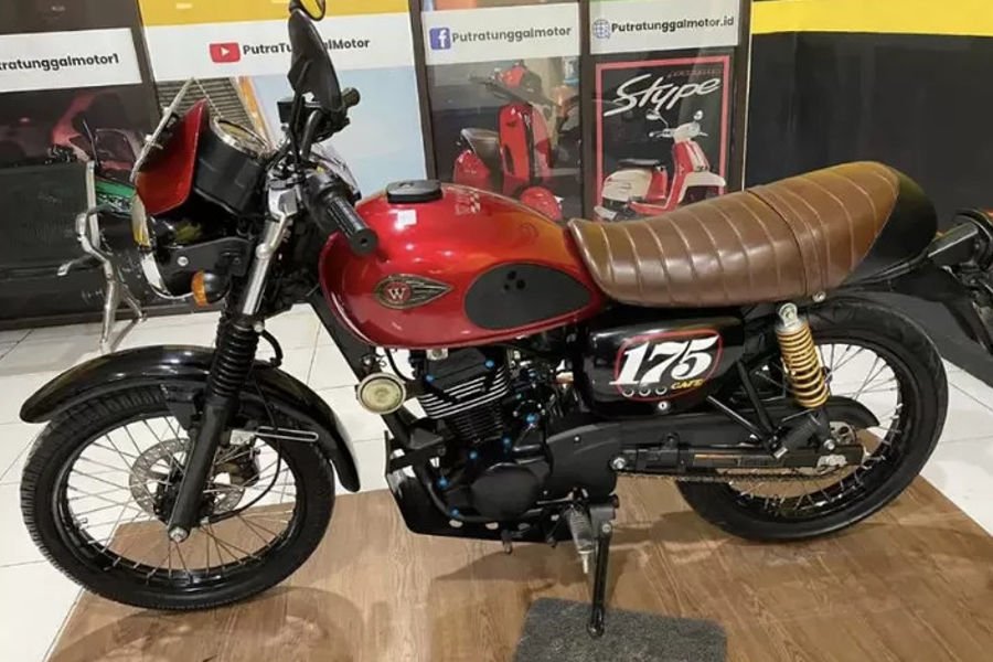 Kawasaki W175SE dan W175CAFE Dengan Varian Warna Baru