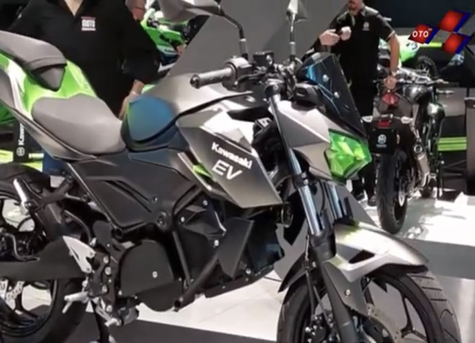 Kawasaki Listrik HME EV-1 Inovasi Motor Listrik Super Keren!