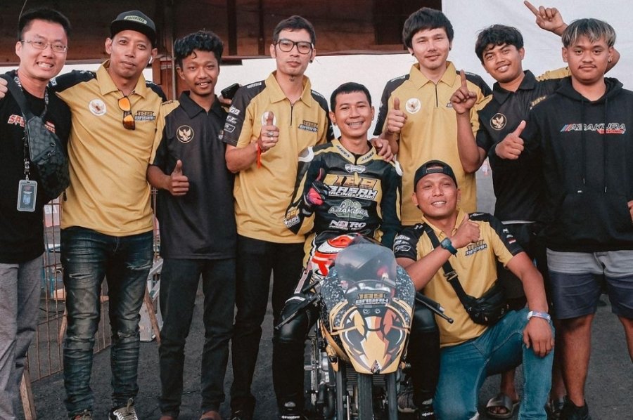 Moment saat Bank Boonhor Balap di Indonesia