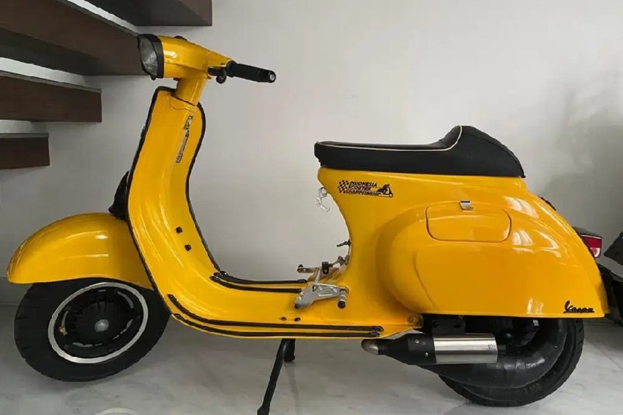 Harga Terus Meningkat! Vespa PTS - Skuter 2 Tak Legendaris Populer Sampai Sekarang