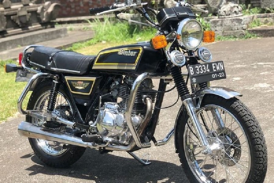 Incaran Kolektor! Binter Merzy KZ200 Motor Sport Klasik dengan Keunggulan Handal