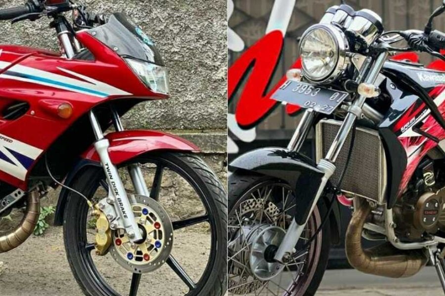 Kembali ke Masa Lalu: Kehadiran Klasik Yamaha Touch 125 dan Kawasaki Ninja 150 SS