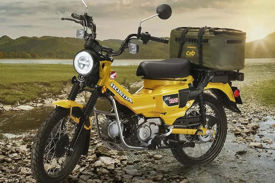 Menawan! Honda CT 125 Meluncurkan Yellow Sunglow Varian Warna Terbaru