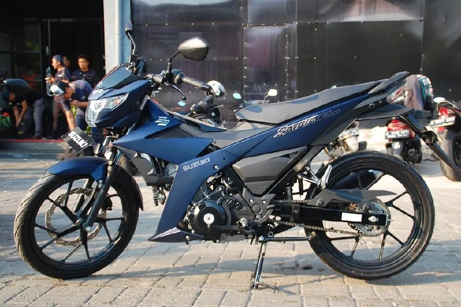 Padahal Dilarang di Jalanan! Suzuki Rilis Satria FU 150 di Tahun 2024 dengan Wajah Baru