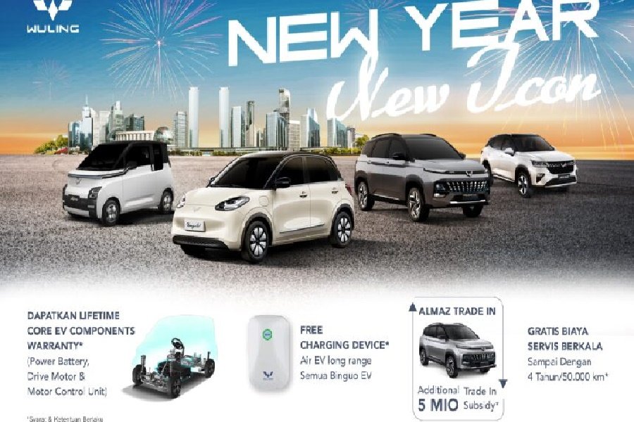 Penawaran Spesial! Januari 2024 Wuling New Year, New Icon