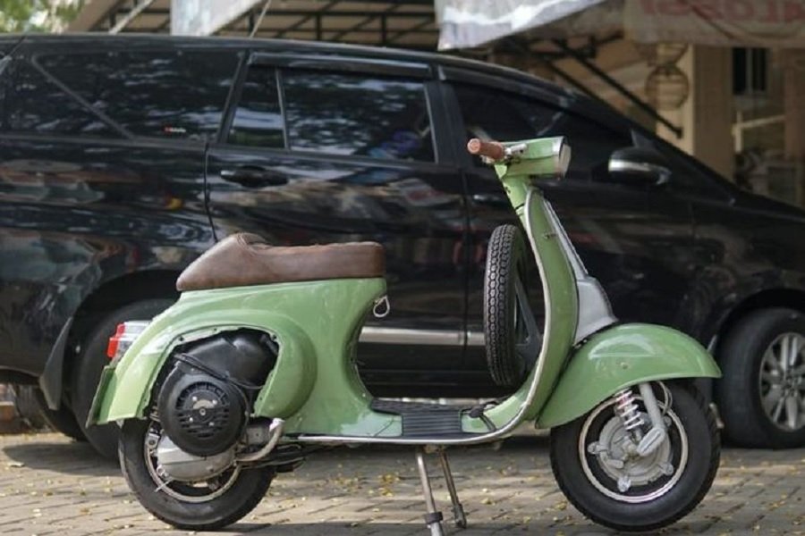 Rahasia Vespa PTS Skuter Klasik yang Harganya Melejit, Apa yang Membuatnya Unik