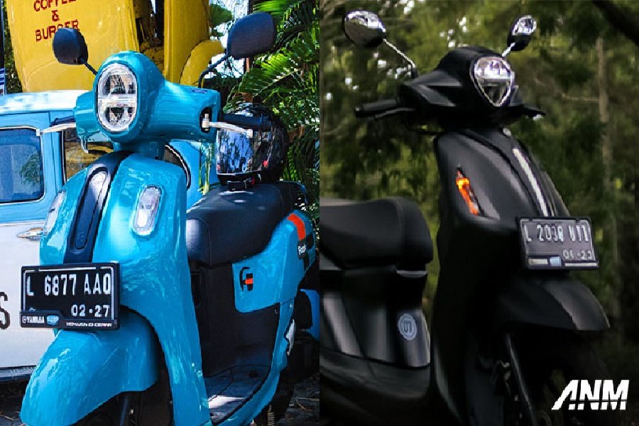 Tampil Stylish Berkendara Yamaha Fazzio dan Grand Filano!
