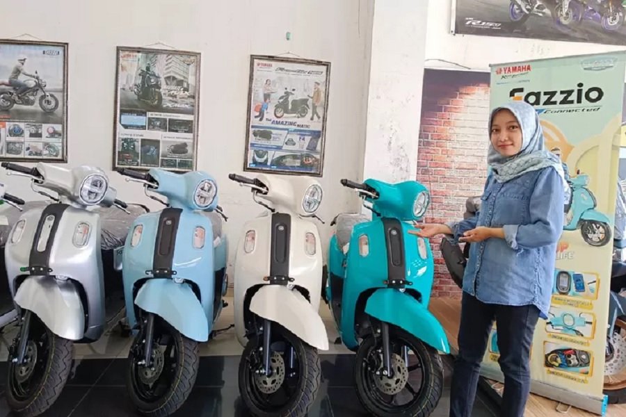 Yamaha Fazzio Hybrid Skuter Matic Elegan dengan Sentuhan Modern yang Mewah