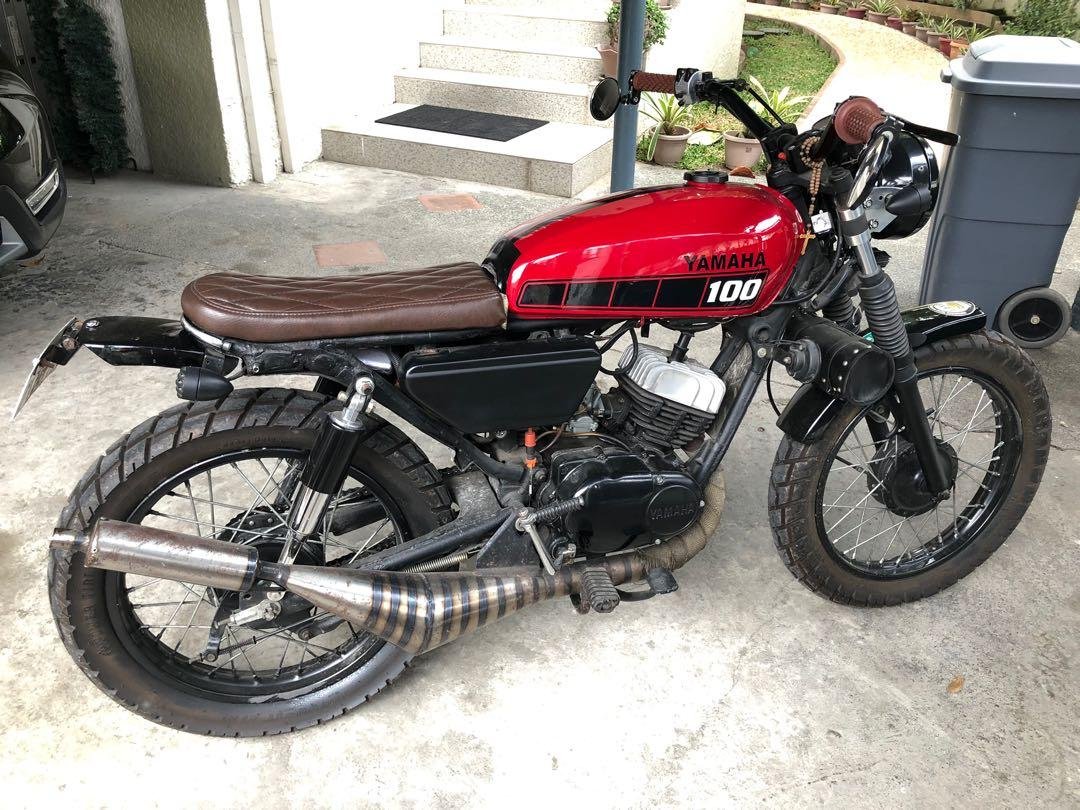 Yamaha RS100 Street Tracker, Tampang Ganteng Maksimal