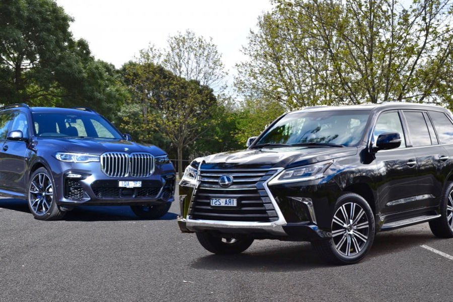 Saling Bersaing dengan Ketat! Mobil Lexus LX vs BMW X7
