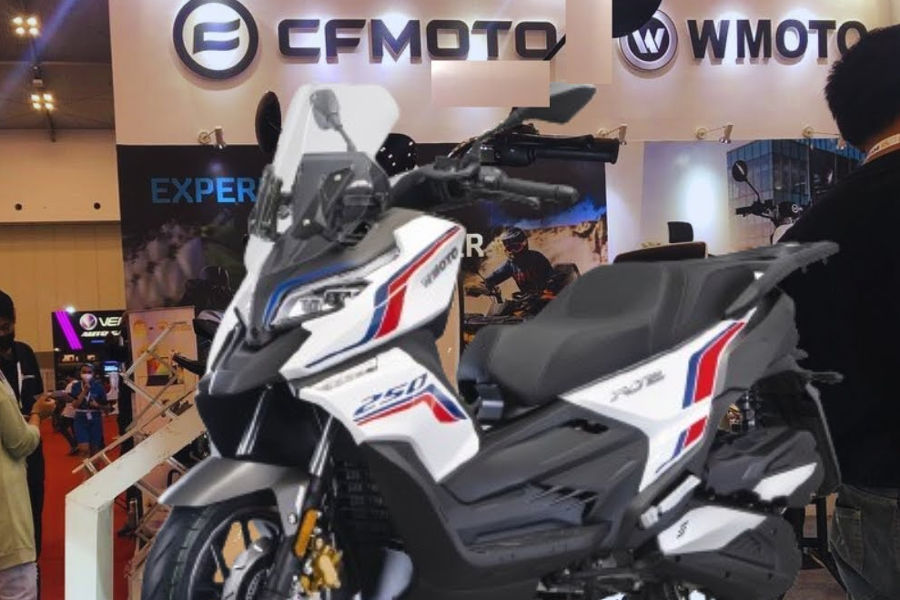 WMoto RT2 250 2024 Big Scooter Petualang dengan Fitur Modern