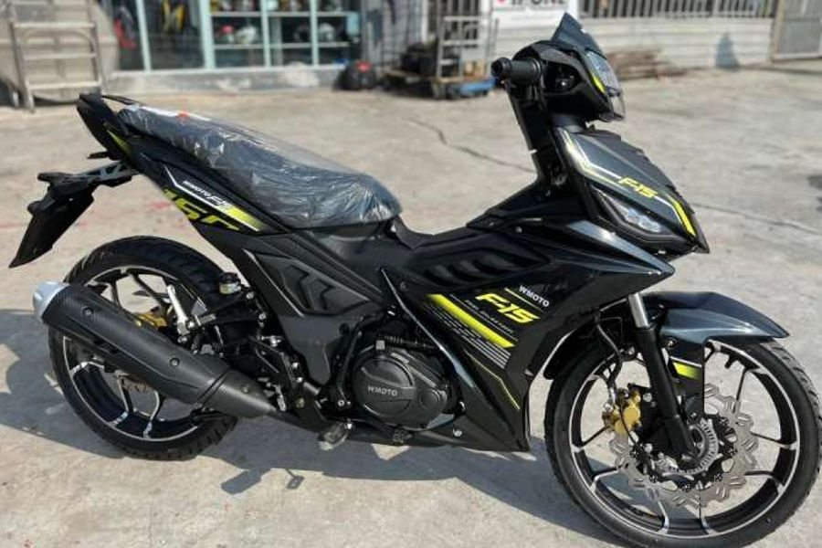 WMoto F15 Motor Bebek Bergaya Super Sporty, Segini Harganya