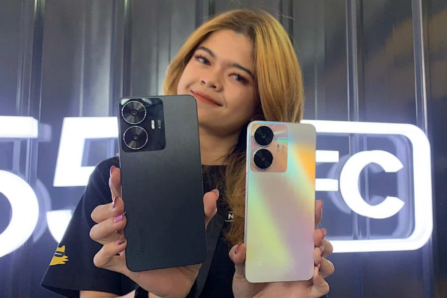 Realme C55 NFC Ponsel Canggih Desain Cantik Performa Unggul