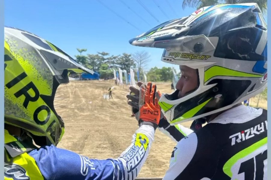 Potret Rizky HK saat Berlaga .