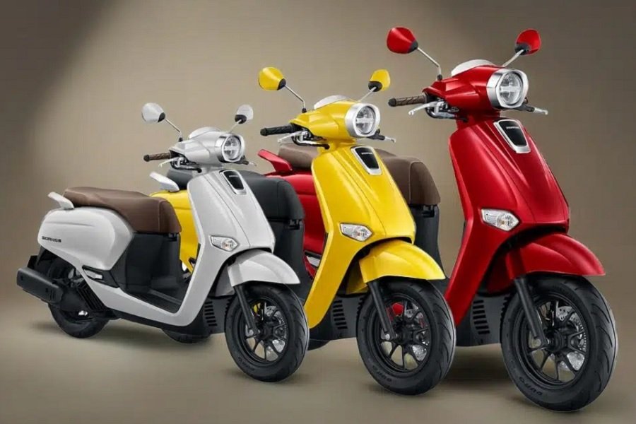 Anggun Banget! Honda Giorno 2024 Skuter Matik Terbaru Klasik dan Performa Modern