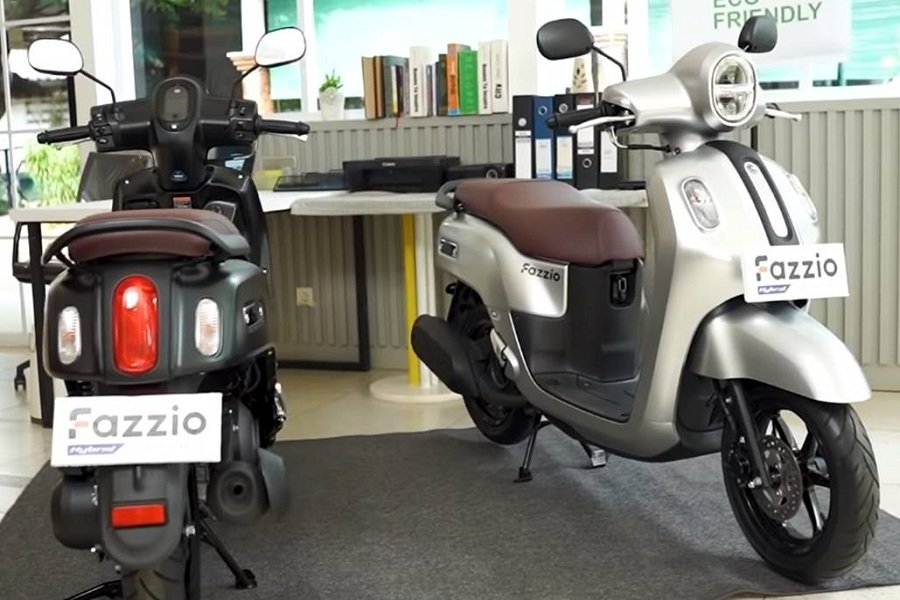 Harga Terjangkau! Yamaha Fazzio Hybrid, Skuter Matik Classy dengan Desain Unik, Performa Modern