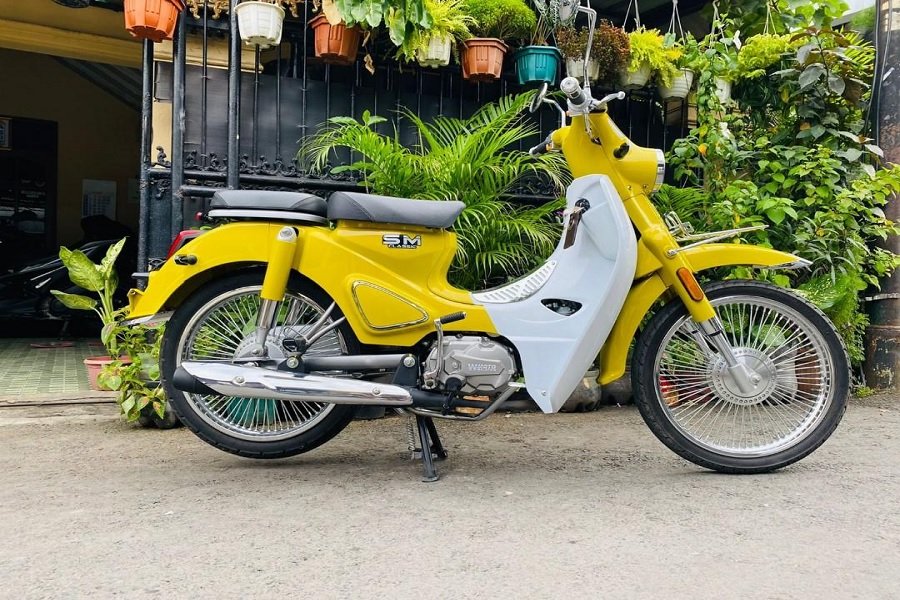 Inilah Alternatif Murah! SM Classic 110 Motor Retro Stylish dengan Harga Terjangkau