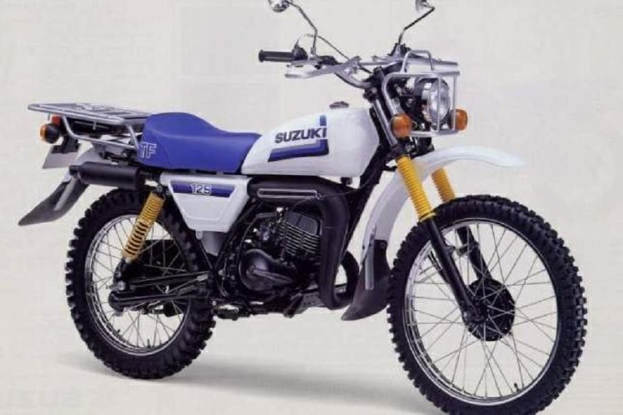 Menelusuri Keunikan Suzuki TF 125! Motor Trail Jadul dengan Sentuhan Modern untuk Pekerjaan di Kebun