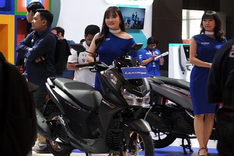 Menjadi Sorotan! Yamaha Lexi LX 155 di Kontes IIMS 2024