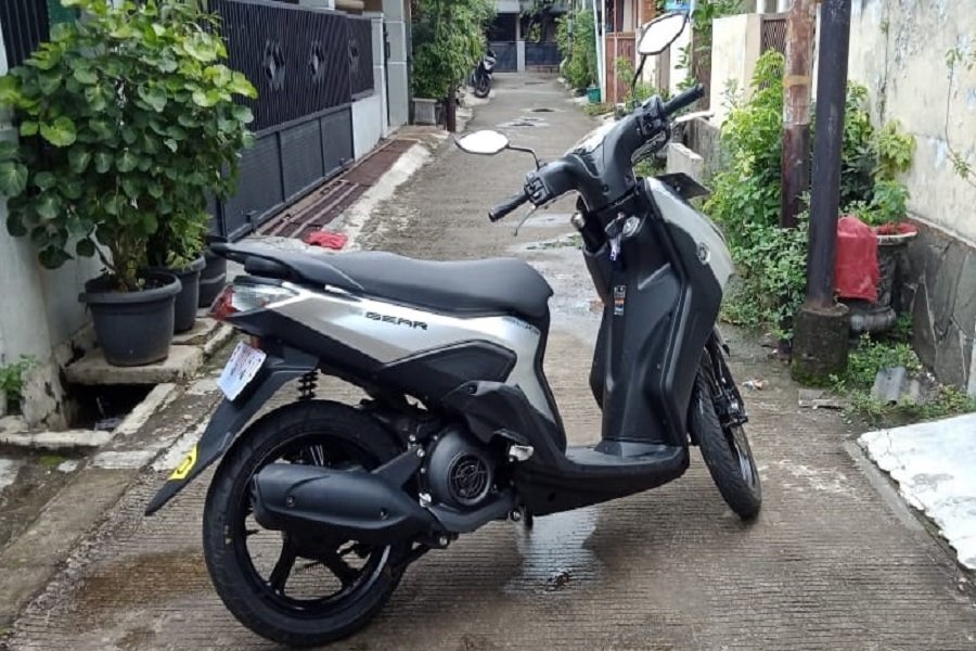 Yamaha Gear Facelift Skutik Sporty Maxi dengan Desain Elegan, Panel Instrumen Modern, dan Performa Mesin Tinggi