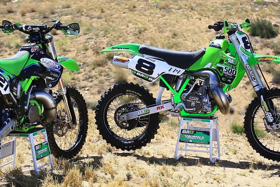Perbandingan Kawasaki KX250 Vs Yamaha YZ250 2 Tak ?