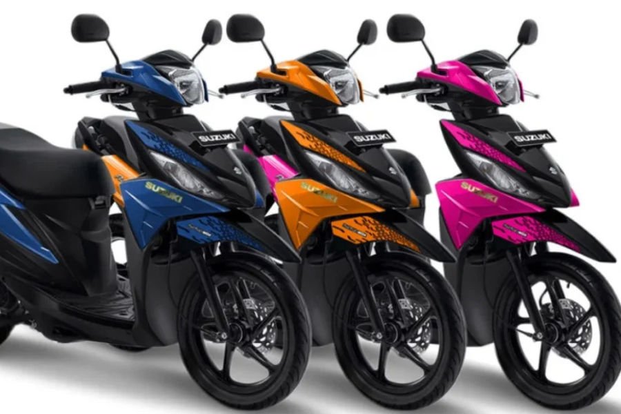 Suzuki Address Playful 113cc Hadir dengan 10 Pilihan Warna Baru