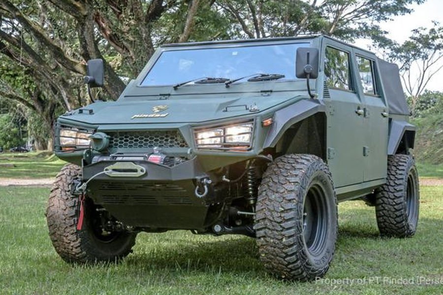 Pindad Maung MV2 Mobil Offroad Bertenaga Turbo