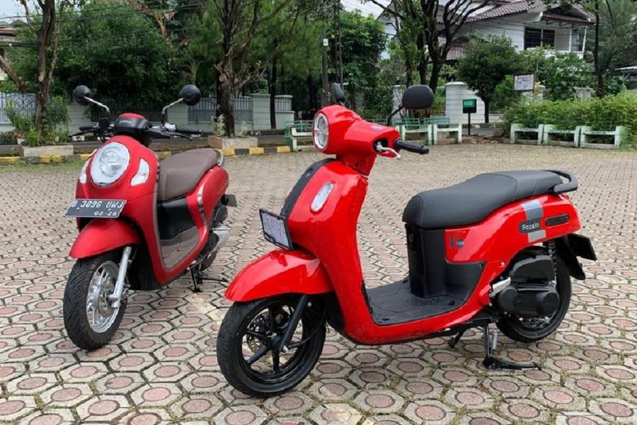 Duel Skutik Retro Modern Yamaha Fazzio vs. Honda Scoopy, Mana yang Lebih Menawan