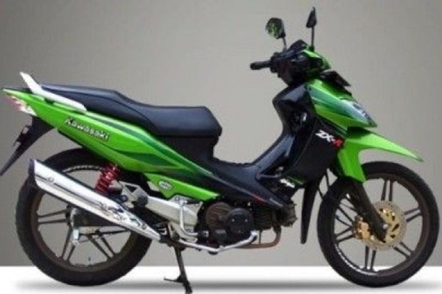 Kawasaki ZX130! Legenda Motor Bebek dengan Tangki Depan yang Kembali Dicari!