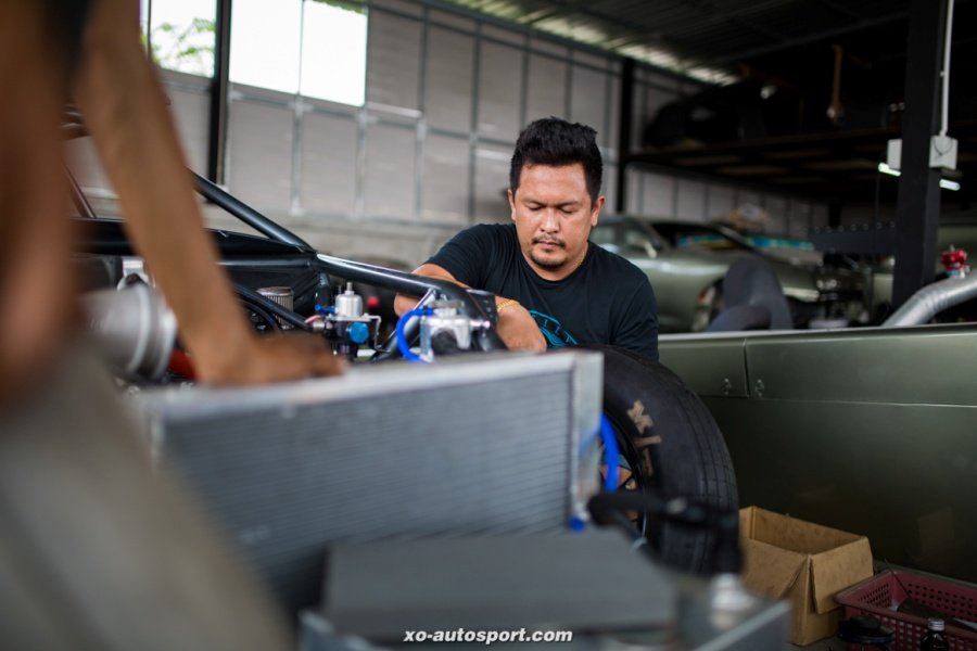 Anusit Audompun Mekanik Aor77 Pict By:https://xo-autosport.grandprix.co.th