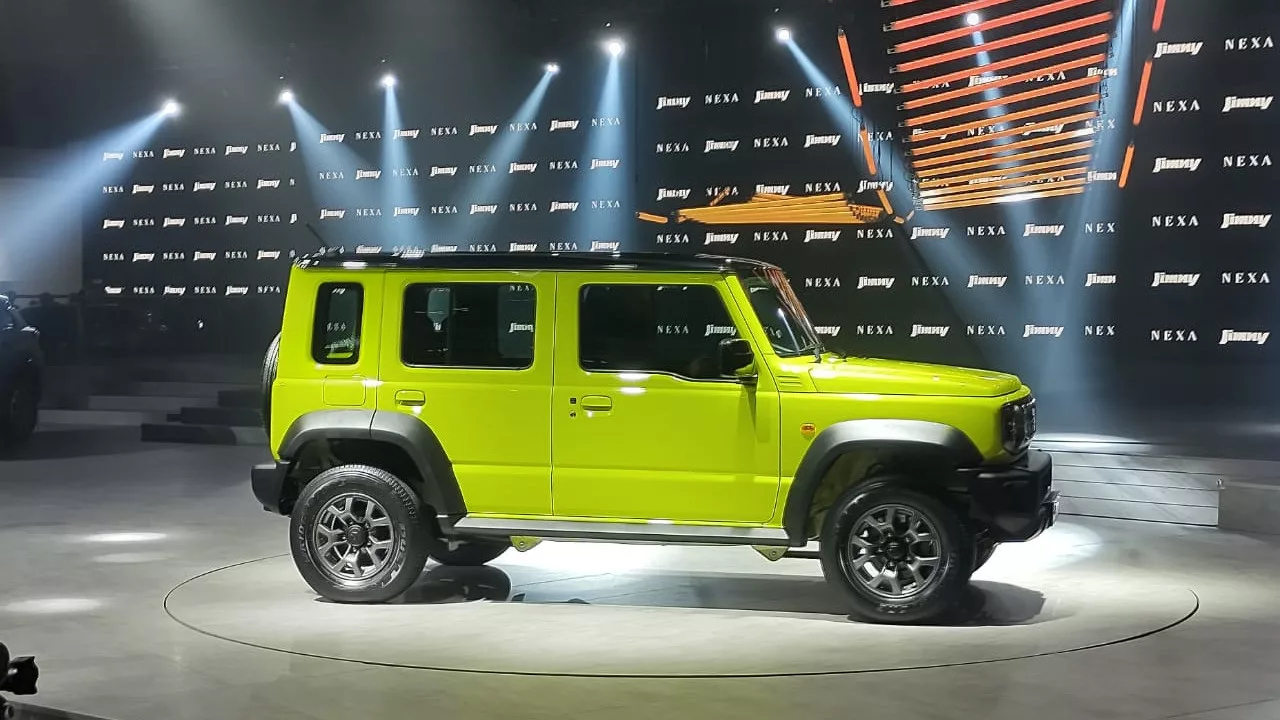 Suzuki Jimny 5 Pintu 2024 dengan Dimensi dan Spesifikasi Terbaru
