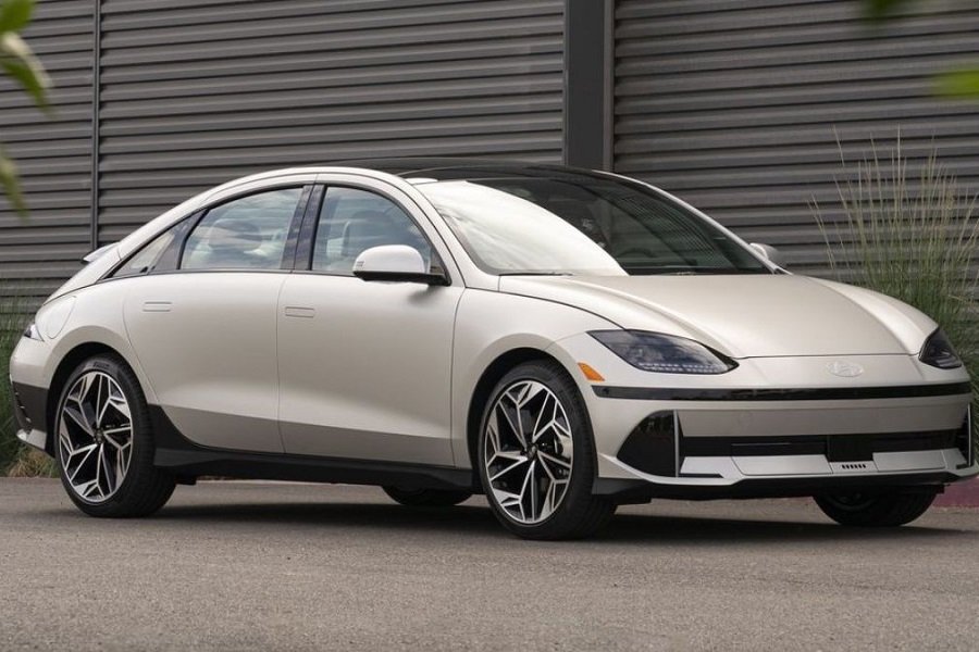 Pembaruan Model Hyundai Loniq 6, Warna Lebih Elegan?