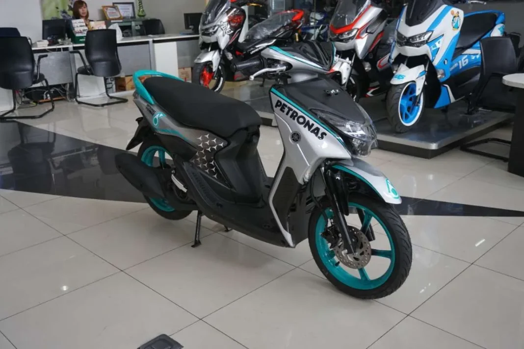 Yamaha Gear 125 Tampil Lebih Segar dengan Gaya Two Tone
