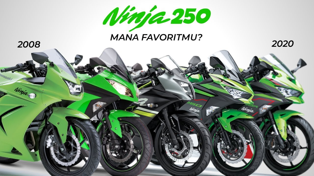 5 Jenis Kawasaki Ninja 250cc dan Kisaran Harganya