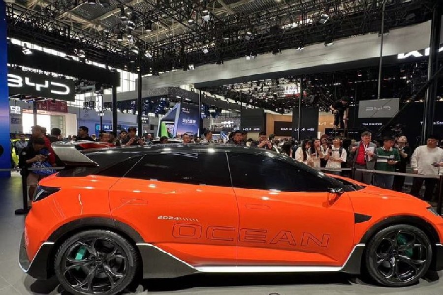 BYD Debut Ocean-M, Mobil Konsep Berwarna Cerah di Beijing Auto Show 2024!
