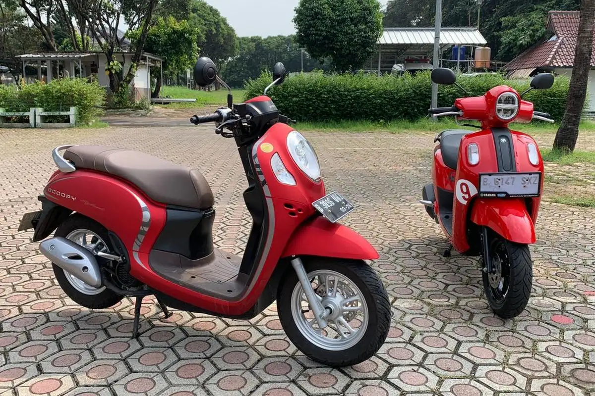 Antara Honda Scoopy dan Yamaha Fazzio Mana yang Lebih Unggul