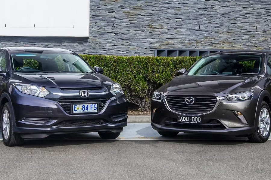 Bandingkan Honda HR-V Turbo RS dan Mazda CX-3! Performa Turbocharger yang Membuat Beda!