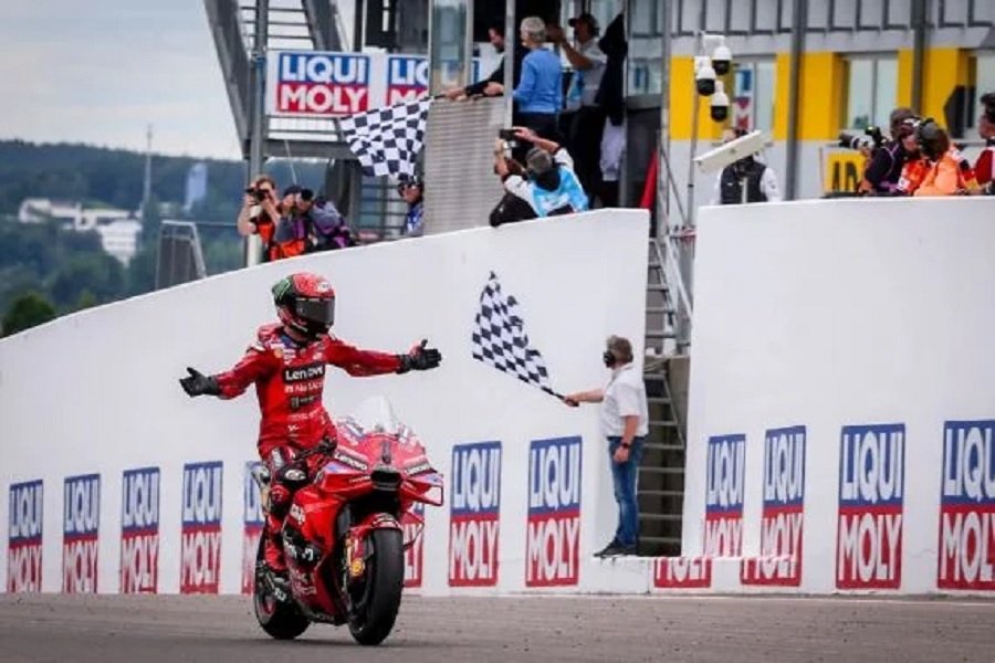 Blunder Martin! MotoGP Jerman Bagnaia Memimpin Klasemen